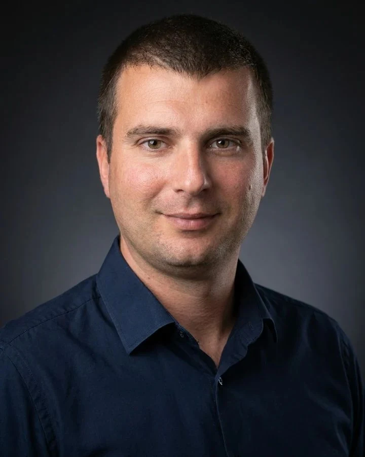 Studio portrait of Jaroslav Brezina
